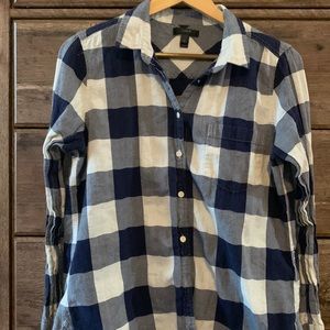 J. Crew size 12 flannel